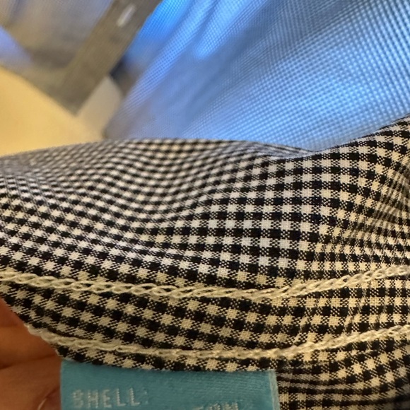 J. Mclaughlin Women Black and white checked Button Up  size 12 - Picture 7 of 10